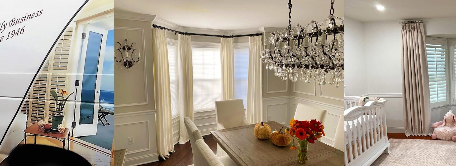 Monmouth County window treatments coverings installer blinds drapery installation NJ store