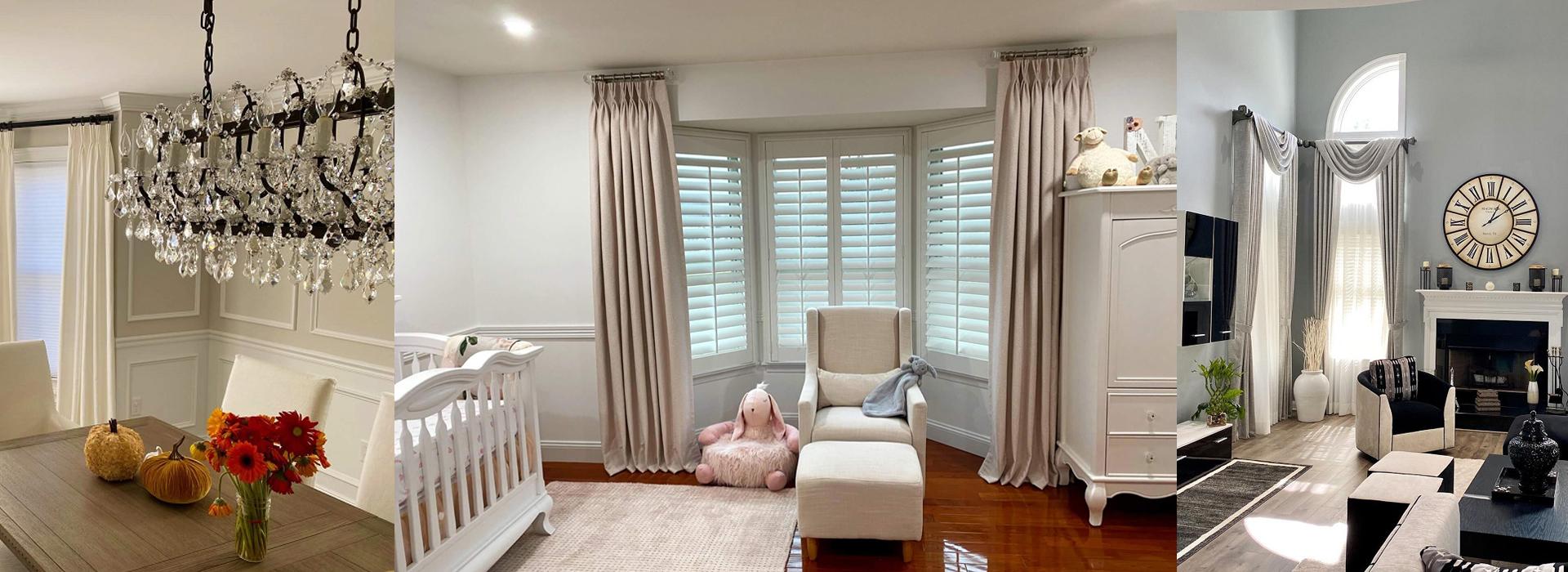 Monmouth County window treatments coverings installer blinds drapery installation NJ store